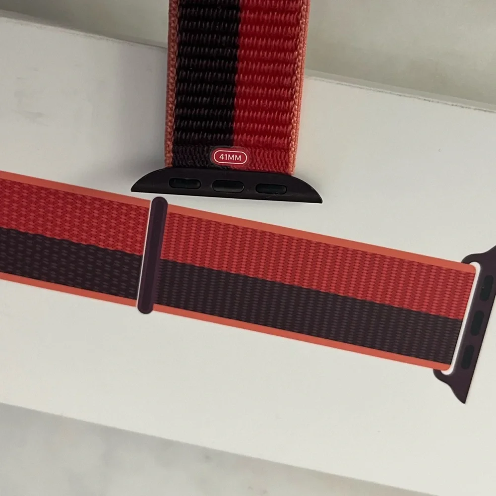 💕 Like 🆕 Apple 41mm Watch Series 7 Product Red Sport Loop band
